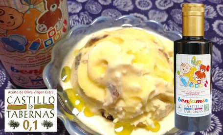 アイスクリームにおすすめ！酸度0.1のオリーブオイルをかけて絶品スイーツ